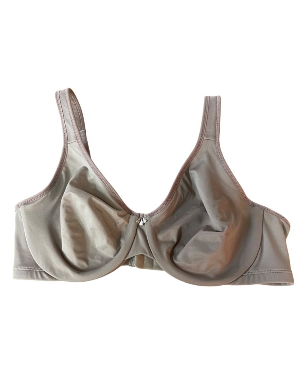 Delimira Minimizer Bra Taupe Sz 36D Underwire